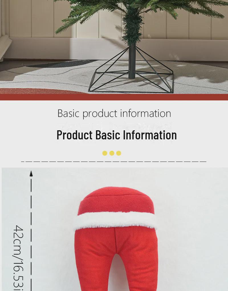 Elf Leg Christmas Tree Ornaments: Cute Festive Decorations & Window Pendants