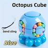Игрушка для пальчикового вращения «Яйцо осьминога» 2 в 1 — развивающая вращающаяся игрушка-головоломка в виде куба с бобами для релаксации, идеально подходит для подарков на день рождения