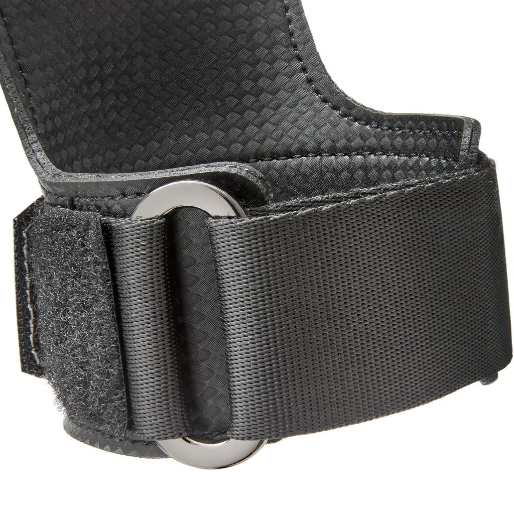 Размер силовых захватов Adidas (Пара) - Черный/Белый, S/M (Ладонь 8-11см) ADST-13398BK