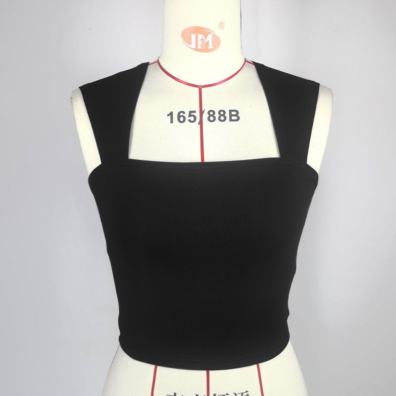 Women's Sexy Slim Fit Navel-baring Suspender Sleeveless Vest
