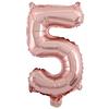 32 Inch Rose Gold Digital Balloon Number Helium Foil Birthday Party Wedding Decoration ADM