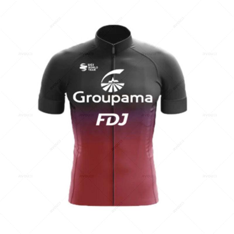 Fdj Team Cycling Jersey Set for Men, Cycling Clothing, MTB Bike Clothes, Uniform, Bicycle Suit, New, 2026