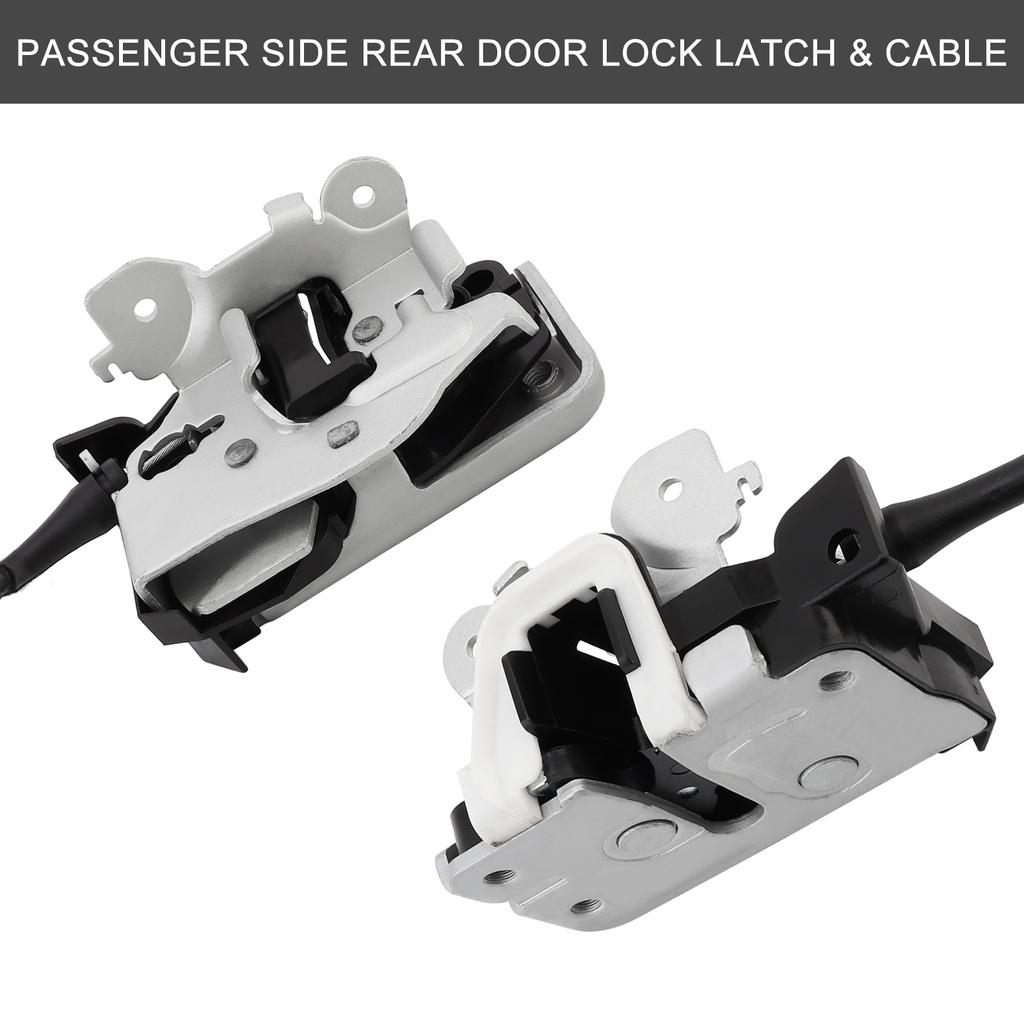 6C3Z-28264A00-A 6C3Z28264A00A Защелка замка задней двери со стороны пассажира и трос для Ford F250 F350 F450 F550 Super Duty 1999-2007 гг.