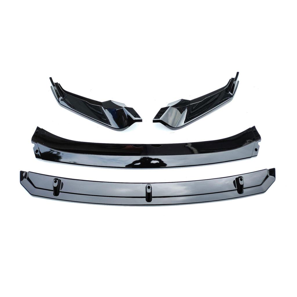 Подходит для 2022 Volkswagen Tiguan L R-Line Передний сплиттер Спортивный лип-спойлер