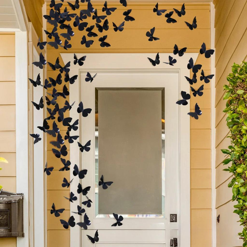 ПВХ 3d бабочка Настенный декор милые бабочки наклейки на стену художественные наклейки украшение дома комната настенное искусство