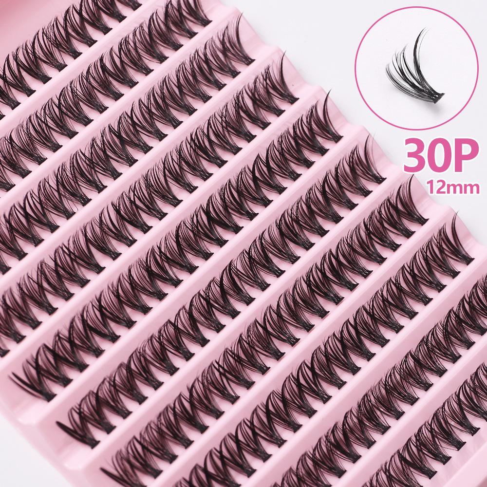 DIY Наращивание ресниц - Сегментированные 30D, 40D, 50D, 80D для самостоятельного нанесения