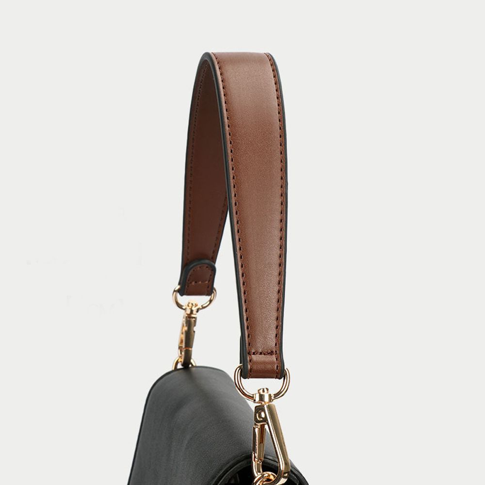 Прочный однотонный аксессуар для сумки, сумка с ручкой, сумка с коротким ремнем, сумка через плечо