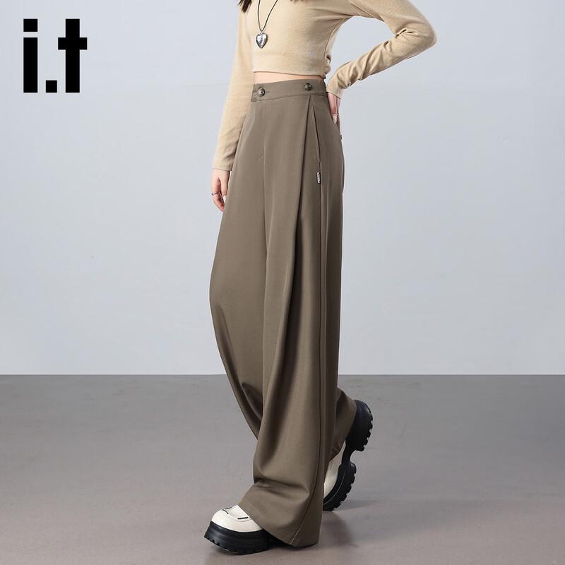 Женские брюки Izzueit свободного кроя с прямыми штанинами