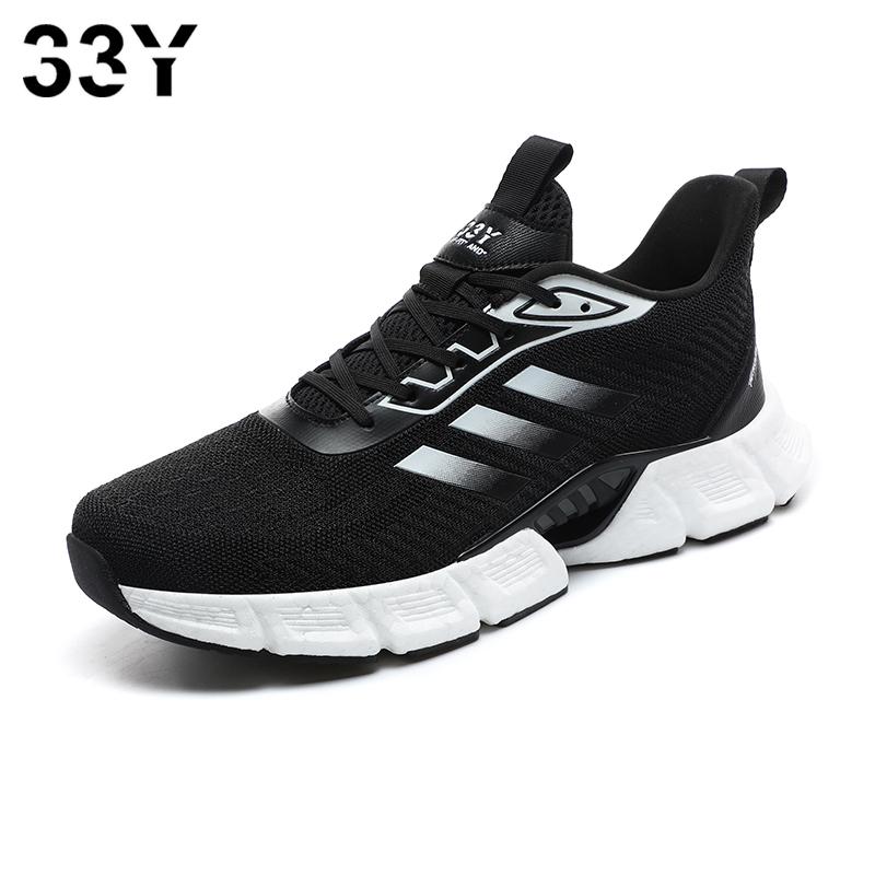 2023 Summer New Men's Shoes Lovers Fashion Casual Shoes Popcorn Soft Sole Sports Shoes Breathable Mesh Running Shoes 36-45