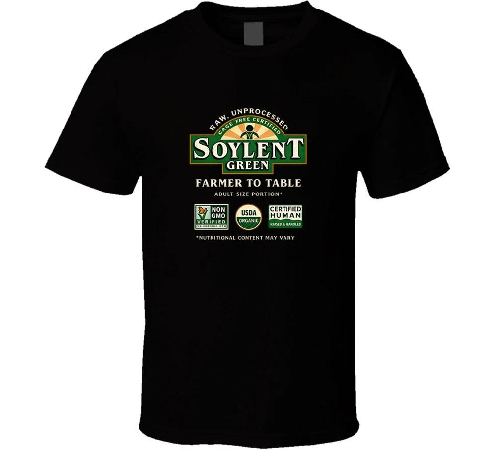 Soylent Green Farmer To Table Funny Scifi Gift T Shirt