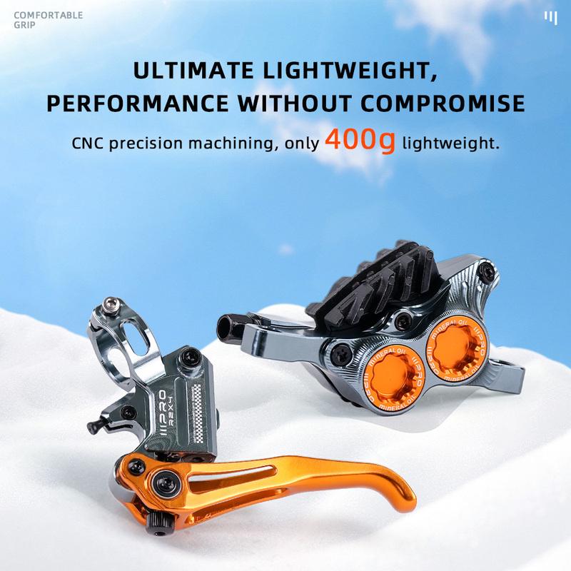 2025 ONIRII IIIPRO R2X4 Гидравлический дисковый тормоз для MTB 4-поршневой Внутренняя проводка Быстросъемный калипер для MTB, для горного велосипеда, Альпинизма, AM, XC НОВЫЙ