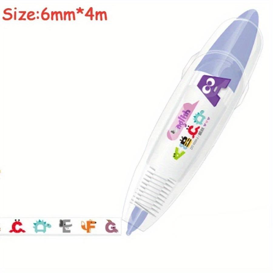 Kawaii корректирующий пояс Kawaii аксессуары для девочек, декоративные наклейки для рук, маркерная ручка, школьные канцелярские принадлежности, офисные принадлежности