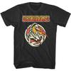 Scorpions Savage Amusement Альбом Двусторонняя Винтажная Футболка Хард-рок Группа Черный Хлопок Унисекс Футболки