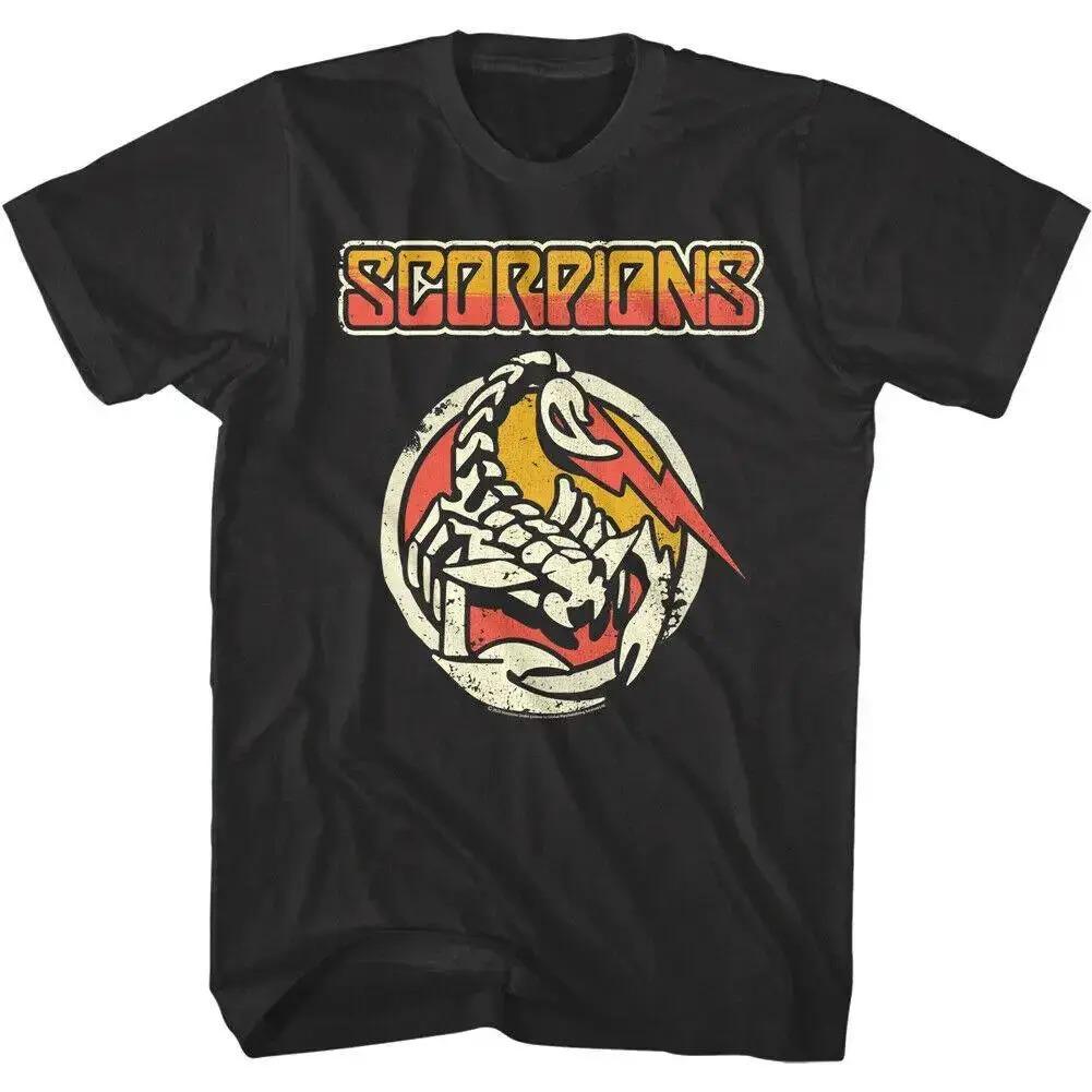 Scorpions Savage Amusement Альбом Двусторонняя Винтажная Футболка Хард-рок Группа Черный Хлопок Унисекс Футболки