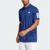 Adidas Tennis3 Stripes Polo Shirt Men's Dark Blue JN9006