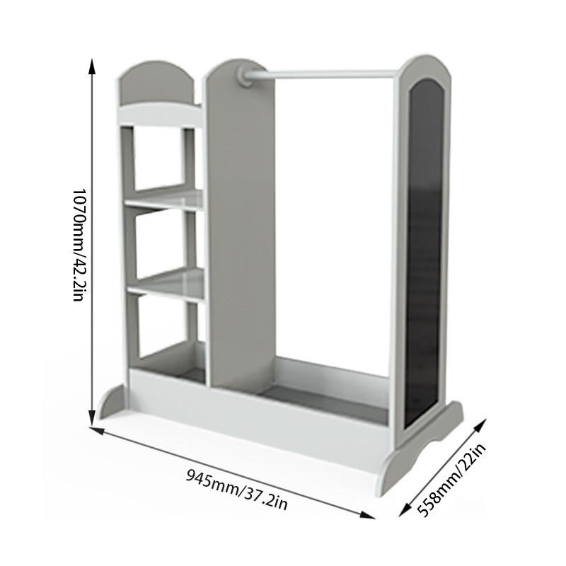 Хранение Детский Деревянный Шкаф Многофункциональные Полки Взаимодействие Родитель-Ребенок Игрушка