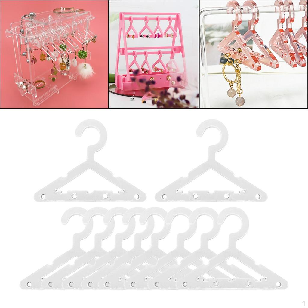 Акриловая вешалка для сережек, мини-подставка для девочек и женщин, ювелирные изделия, серьги-гвоздики, украшения без