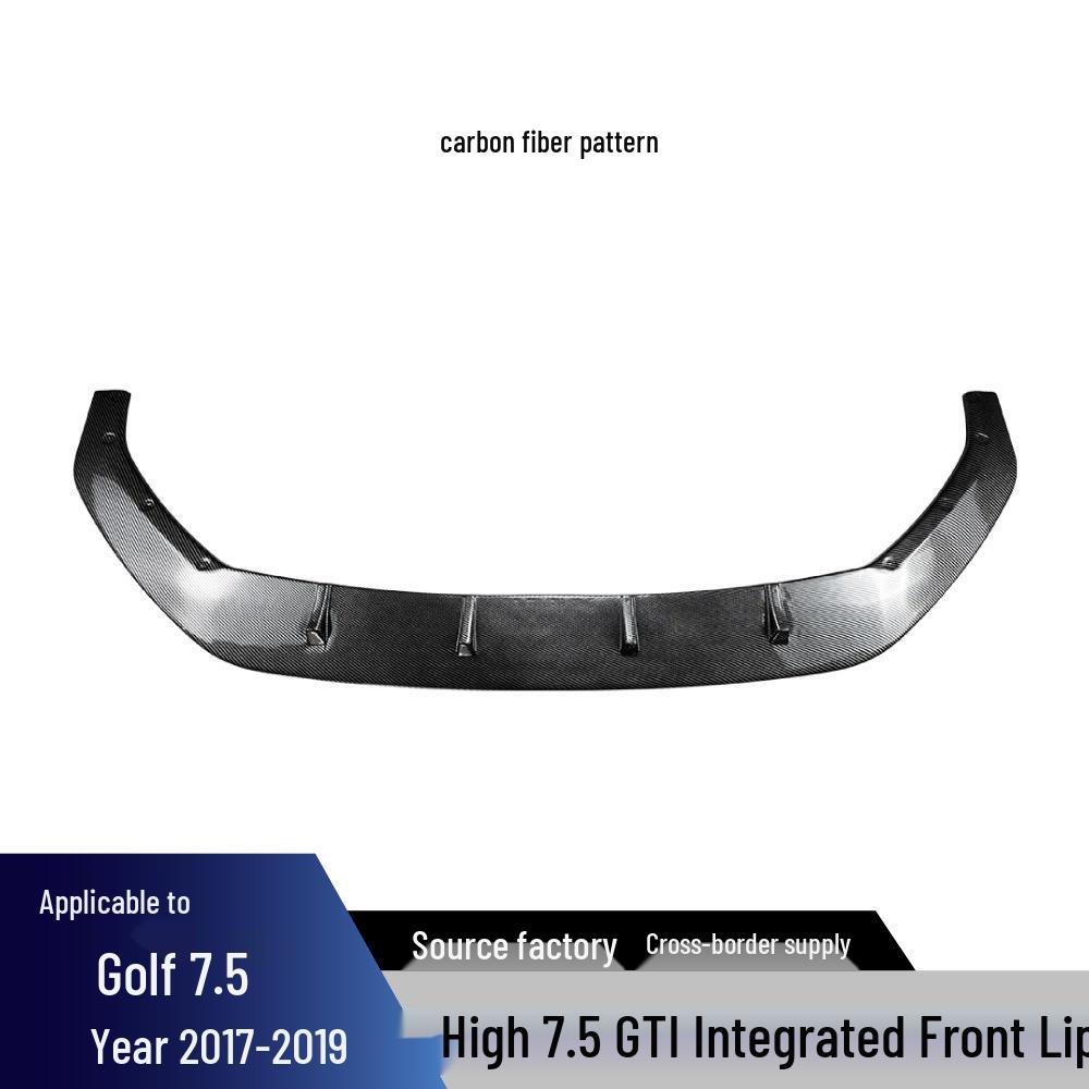Передний сплиттер-спойлер для Volkswagen Golf, комплект обвеса