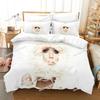 3D Print Lady Gaga Bedding Set Printed Duvet Cover Pillowcase Single Double Style Queen King Size Sets Home Textileextile