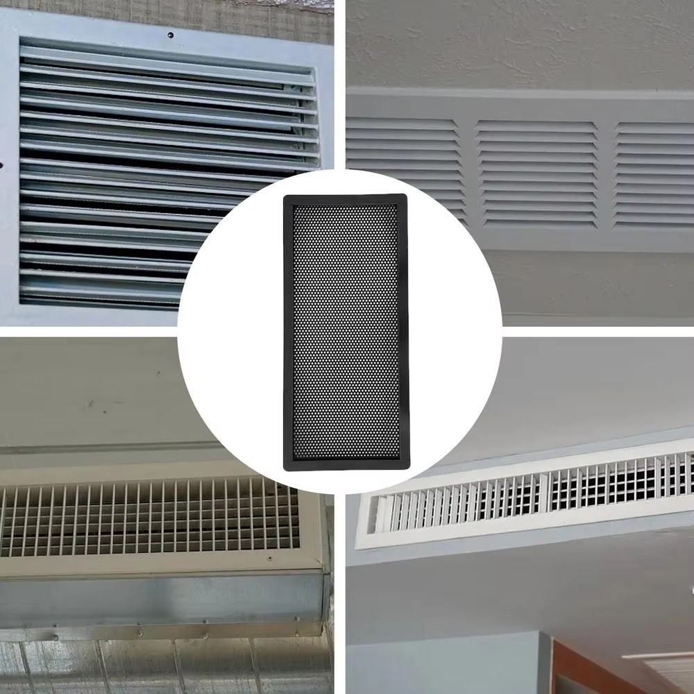 Practical Magnetic Floor Vent Cover Mesh Stronger Magnet Floor Ventilation Dust Net Air Vent