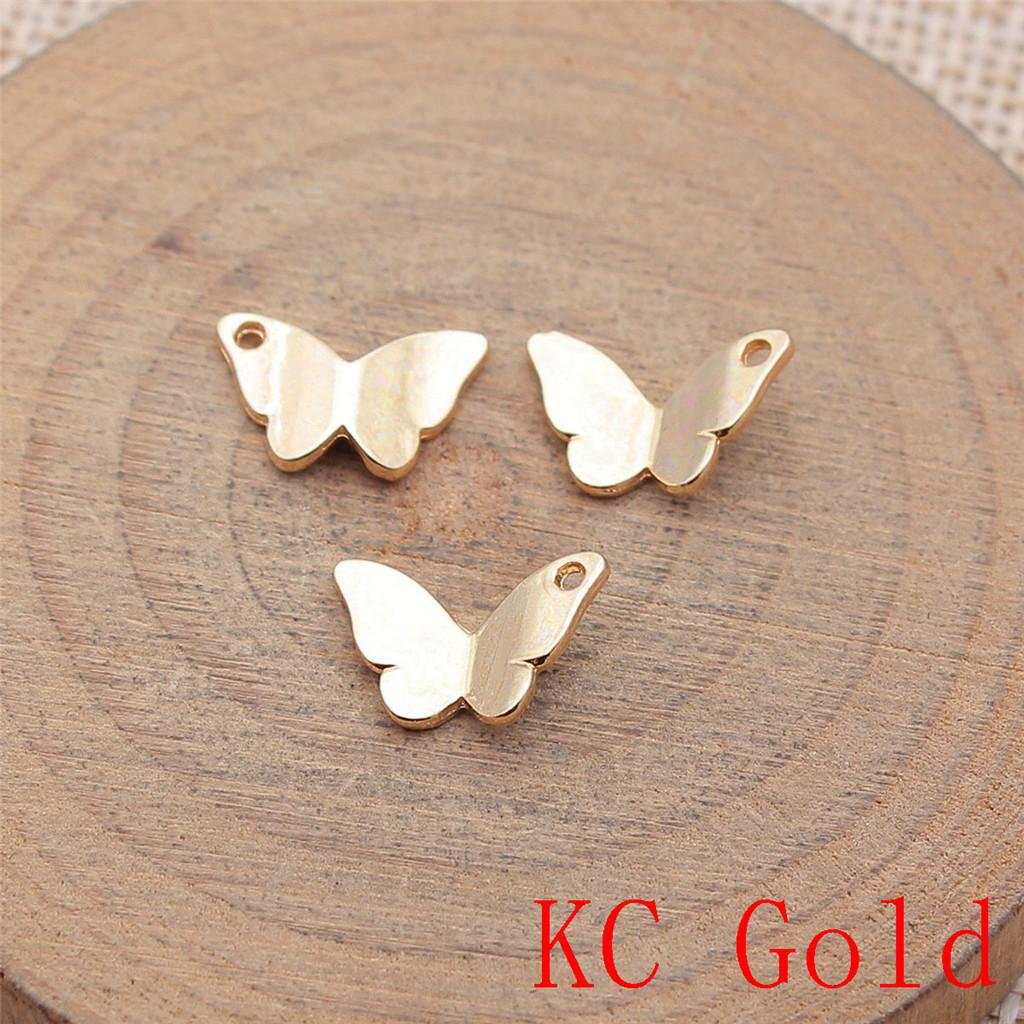 Butterfly Shaped Charms Pendant For Bracelet Necklace Jewelry Making Craft Findings