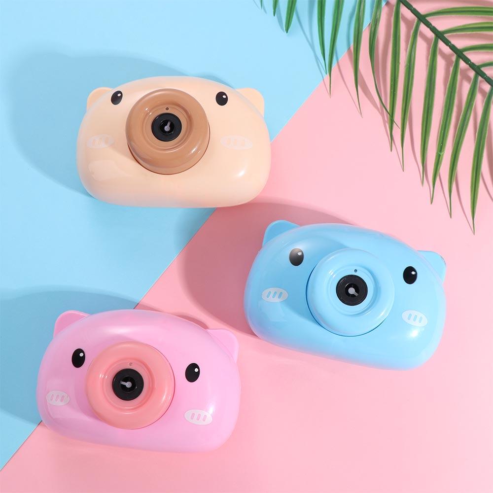 Автоматическая игрушка для создания мыльных пузырей Прочный мультяшный генератор пузырей Детская машина для пузырей Игры для вечеринок