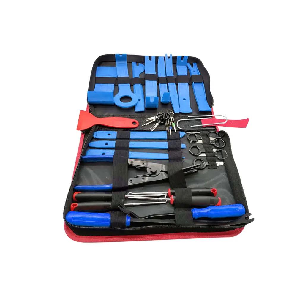 Универсальный инструмент для ремонта автомобильной аудиосистемы, автомобильный зажим, заклепочный крепеж, инструмент для снятия обшивки дверной панели, инструмент для разборки салона автомобиля, инструмент для снятия рычага