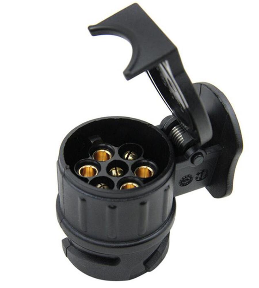 АДАПТЕР-КОНВЕРТЕР 13-КОНТАКТНЫЙ К 7-КОНТАКТНОМУ ДЛЯ АВТОМОБИЛЬНОГО ПРИЦЕПА, КАРАВАНА, ФАРКОПА