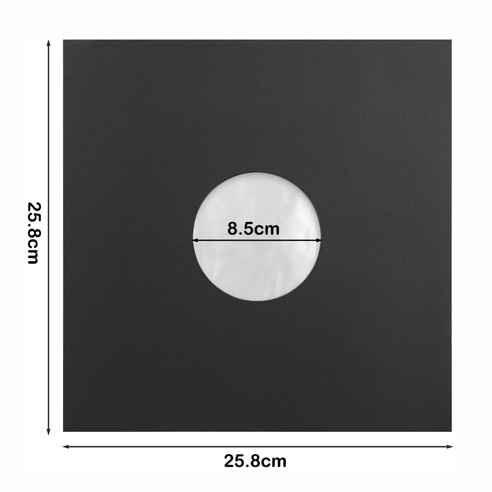 Композитная обложка для LP-пластинки 7/10 дюймов Виниловые внешние конверты Полезный крафт-бумажный пакет Запись