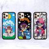Мультяшный чехол для телефона Dr Slump Arale для iPhone 11 12 13 14 15 Pro Max 17 16 Plus Жесткая задняя крышка из ПК+ТПУ