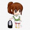 Chihiro Chibi Chihiro Ogino Chibi Iron On Patches For Clothing Applique Stickers On Clothes Heat-Sensitive Custom Patch