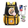Anime Adults Large Capacity Backpack Bags Demon Slayer Nezuko Kawaii Cartoon School Bag forManga To Travel Daily Girls Bookbags
