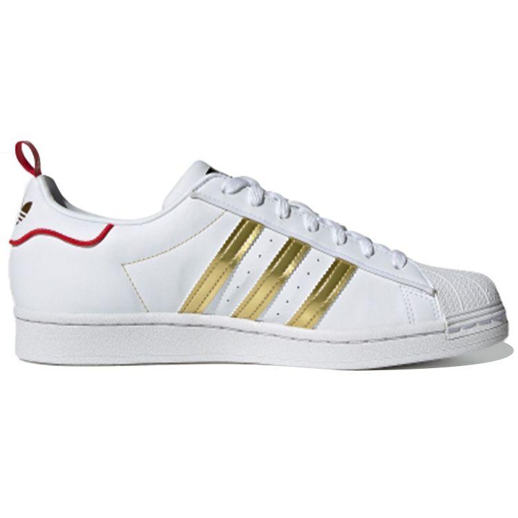 adidas Originals Superstar Cny Унисекс Кроссовки Белый Платиновый GX7914