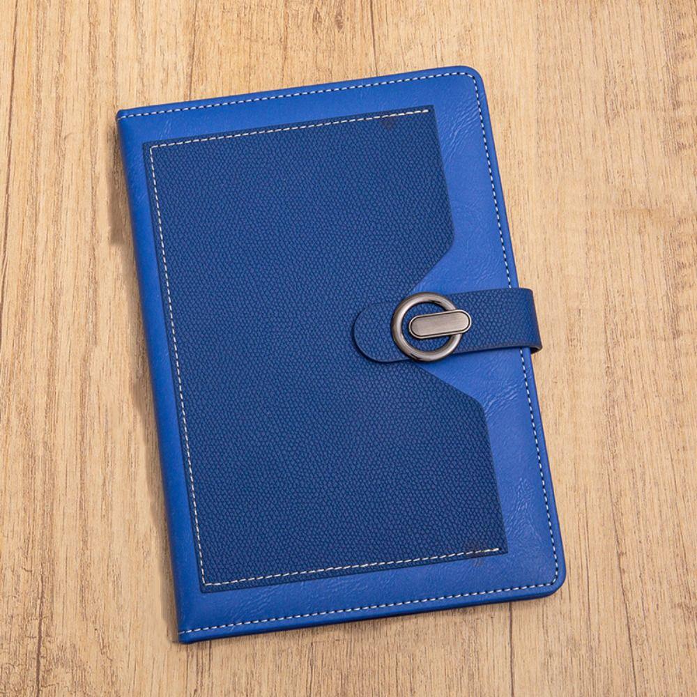 Magnetic Suction Buckle A5 Notebook 200 Pages Diary Notepad Office School Supply