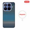 Для Xiaomi 17 T Pro/Xiaomi 17 T Чехол Углерод 600D 1500D Кевлар Арамидное Волокно Тонкий Жесткий Чехол Магнитный Черный Тонкий Легкий Красный