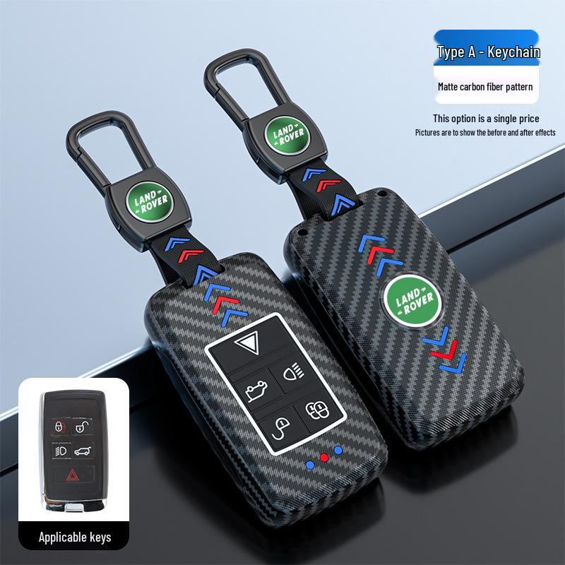 Land Rover Key Case for Range Rover Sport, Defender, Discovery 4, Freelander 2 – Key Cover Shell for Men
