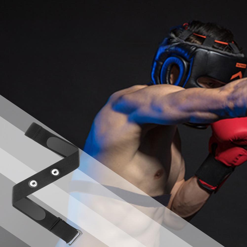 27.56~43.31inch Replacement Heart Rate Sensor Band Belt Soft Fitness Chest Band Chest Monitor Strap Fits for Polar Garmin Magene