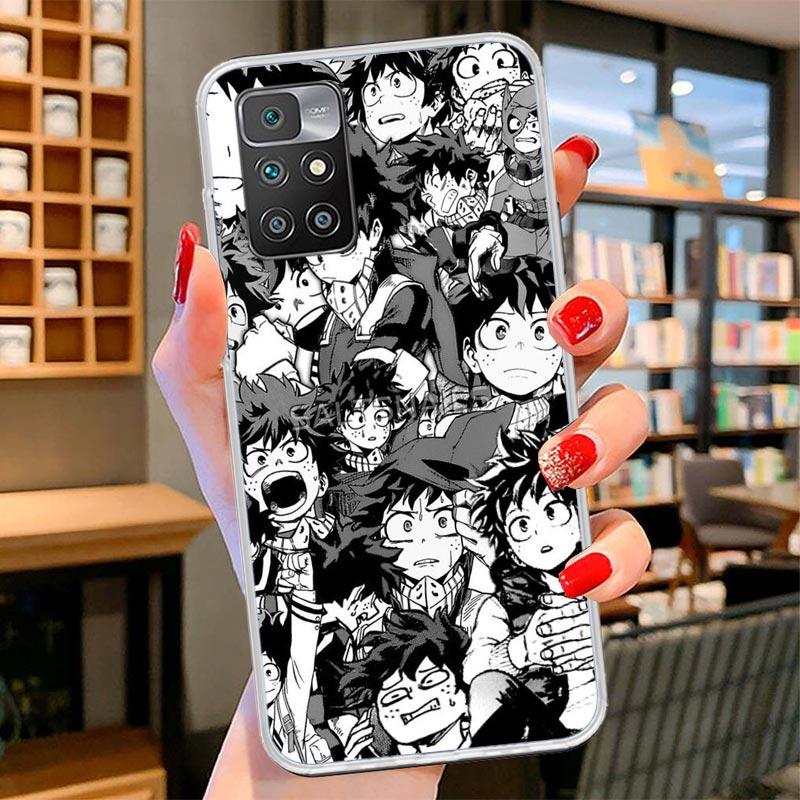 Чехол для телефона My Hero Izuku Deku для Xiaomi Poco F7 Ultra X7 X6 X5 Pro M7 Redmi 15C 15 13C 13 12C 12 10C 10 9A 9C 9T 9