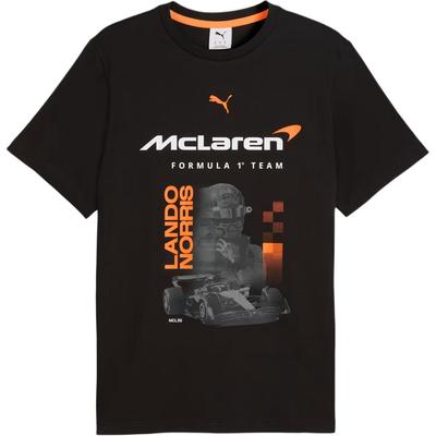 X McLaren Норрис Круглый вырез Вязаная футболка с коротким рукавом Мужские Топы 637451-01