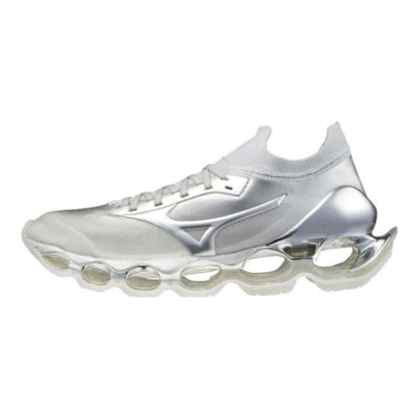 Mizuno Кроссовки Hajime Sorayama X Mizuno Wave Prophecy 'Silver' D1GA212501