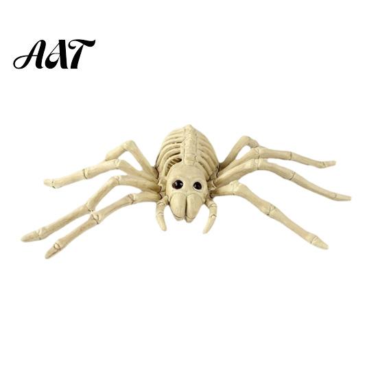 Vivid Scary Skeleton Decor Halloween Animal Skeleton, Realistic Fish Bird Spider Snake Cat Durable Model for Party, Haunted House, Graveyard