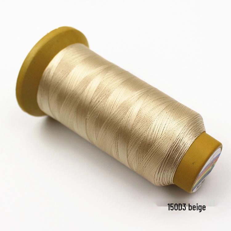 Sewing Thread: Large Spool for Leather, Sofa, or Jeans - High Strength Mercerized Thread