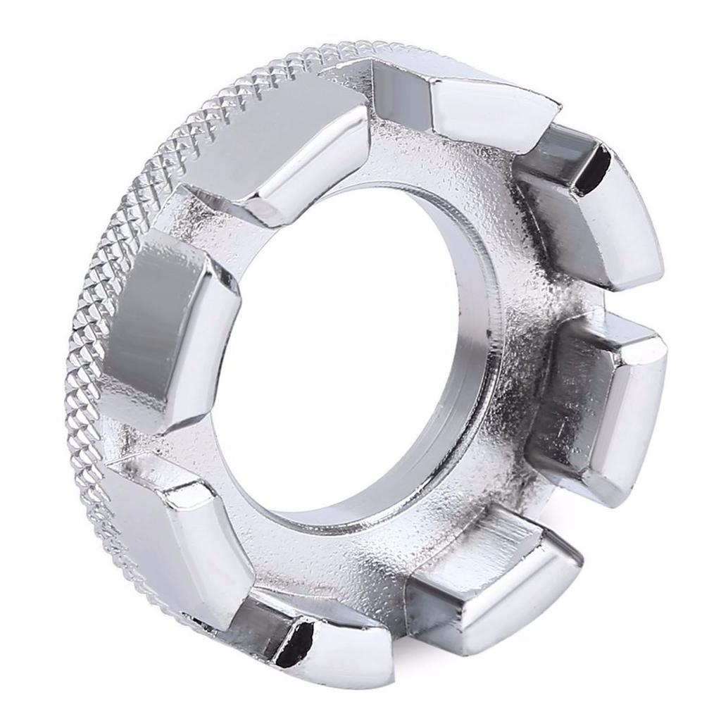 Bike 8 Way Spoke Nipple Key Wrench Steel Wire Rim Adjuster Spanner Bike Rim Wrench