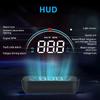 M8 Автомобильный Hud Head Up Display Obd2 Предупреждение о превышении скорости Автоматический электронный датчик температуры воды Светодиодный цифровой проектор Лобовое стекло