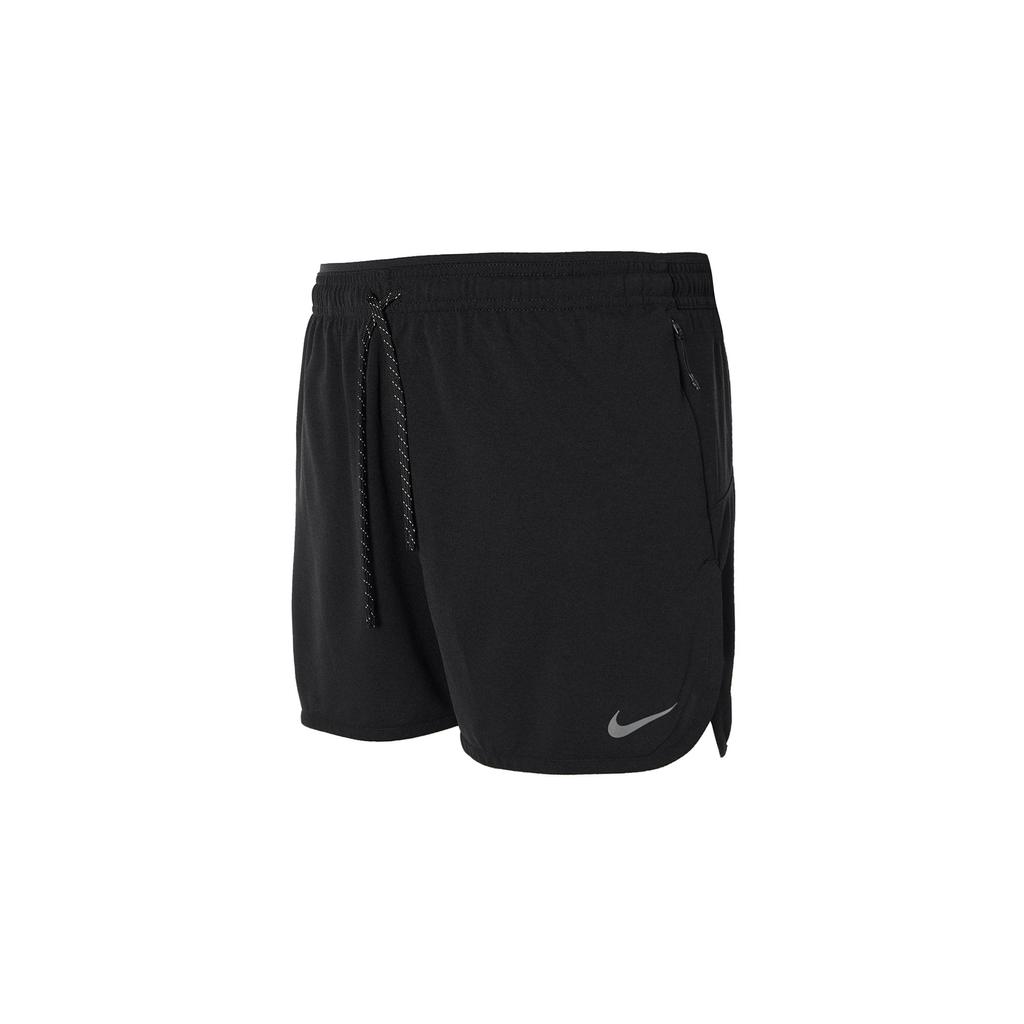 Nike Шорты мужские повседневные Dri-FIT Stride Running Division быстросохнущие с подкладкой черного цвета FB6871-010