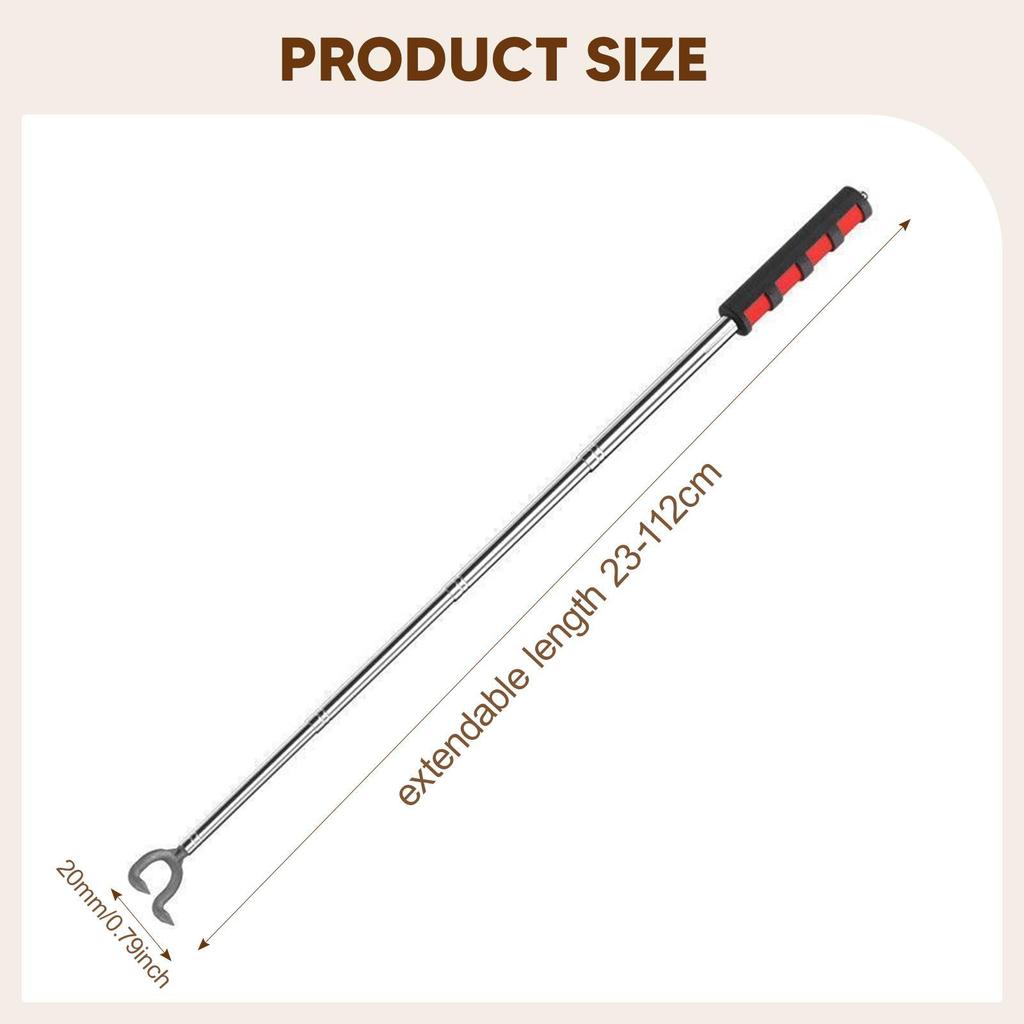Telescopic Mushroom Picking Tool Sturdy Accessories Foraging Picker