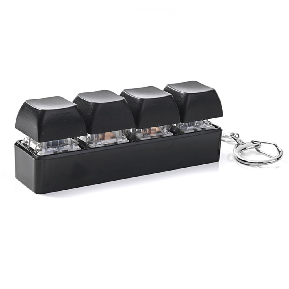Key Cap Clicker Keycap Fidget Keychain Finger Button Keyboard Clicker Keychain Children