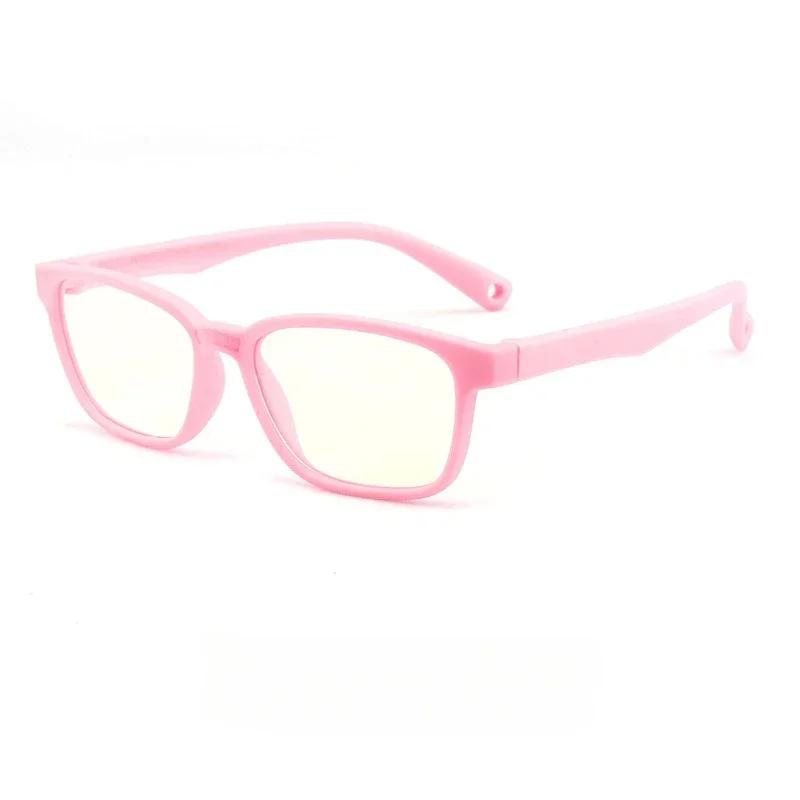 Очки для блокировки синего света для детей, защита от УФ-излучения, возраст 3-12 лет, для девочек и мальчиков, очки для блокировки синего света, против усталости глаз
