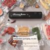 Компактный автоматический вакуумный упаковщик для дома – двойное использование для сухих и влажных продуктов