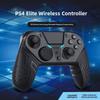 Wireless PS4 Game Controller with Somatosensory Vibration, One-Button Burst, Macro Programming, Bluetooth Connectivity for Mobile/PC/PS4.